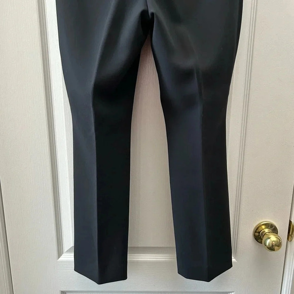 Banana Republic Pants High Rise Cropped  Flare Trousers Black Size 0 NWOT - Picture 8 of 16